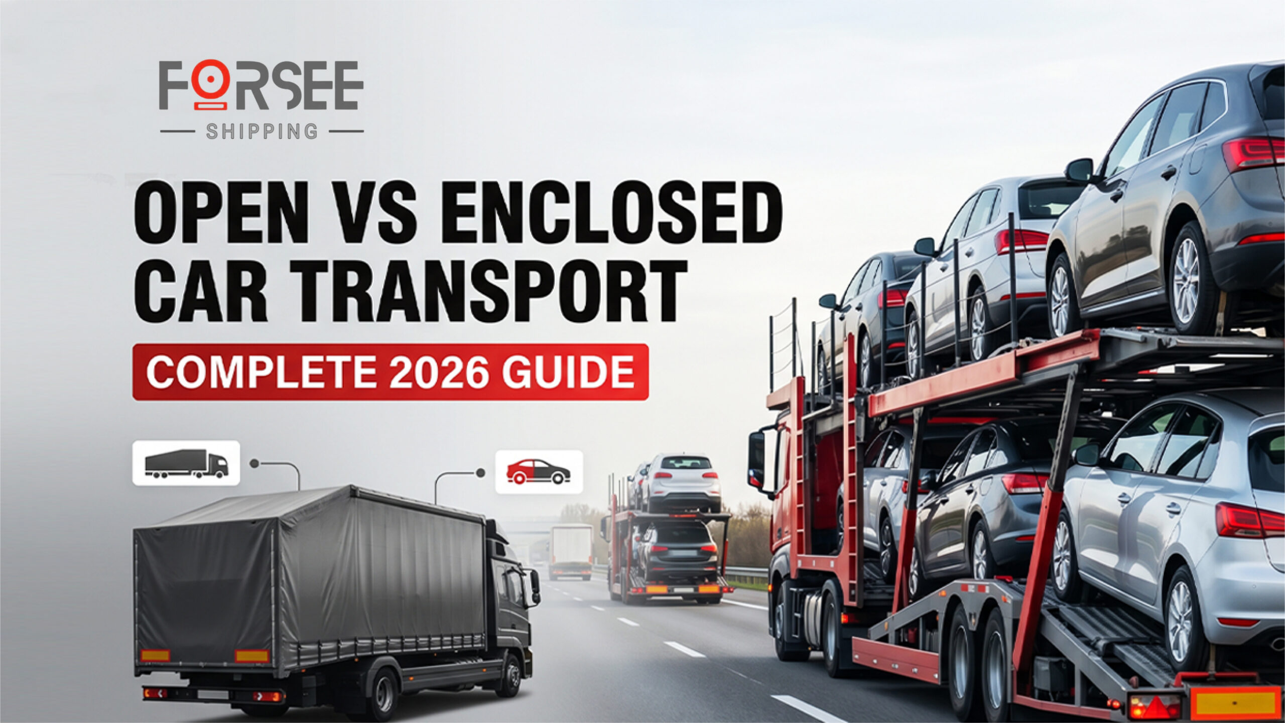 Open vs Enclosed Car Transport: Complete 2026 Guide