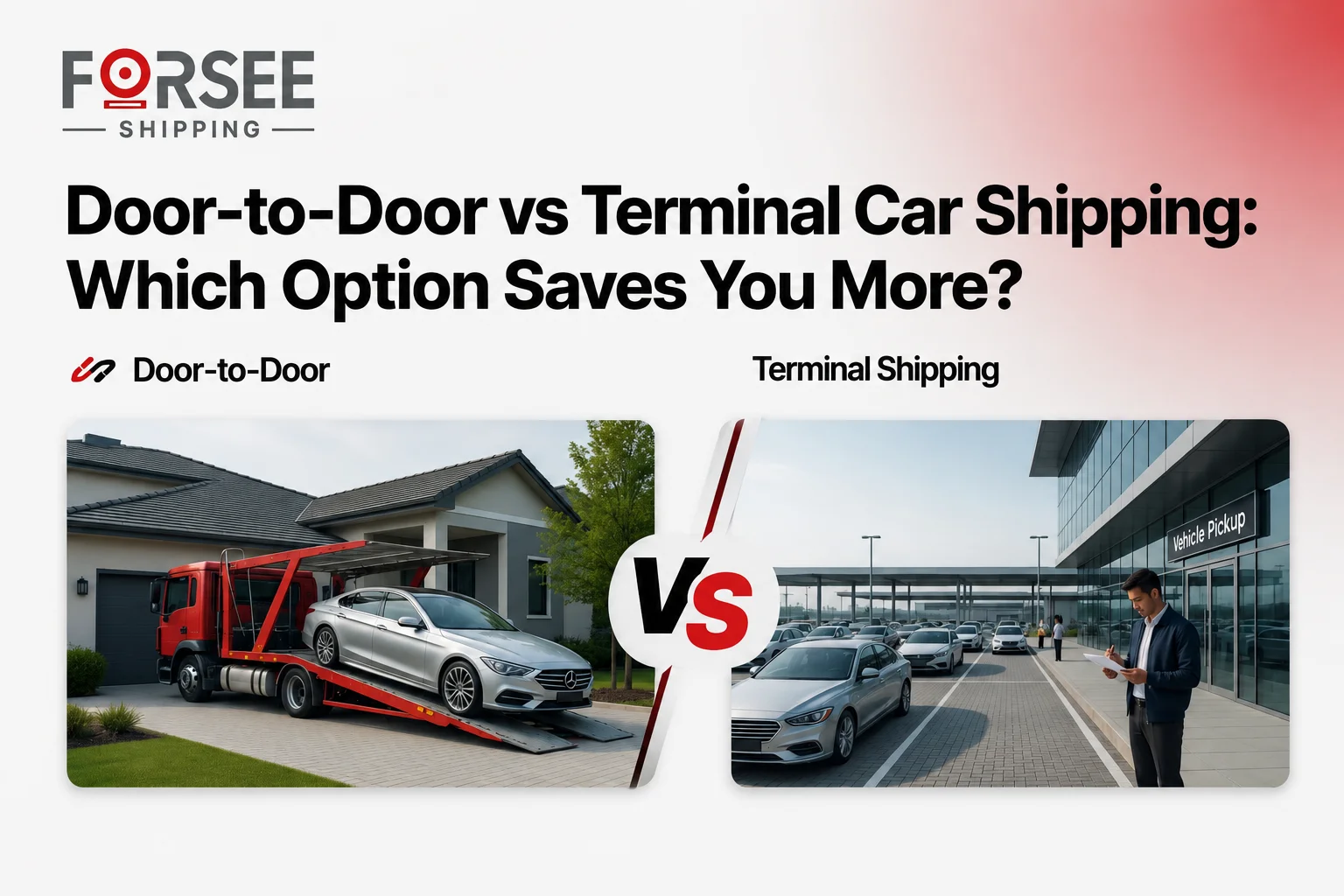 Door-to-Door vs Terminal Car Shipping: Which Option Saves You More?