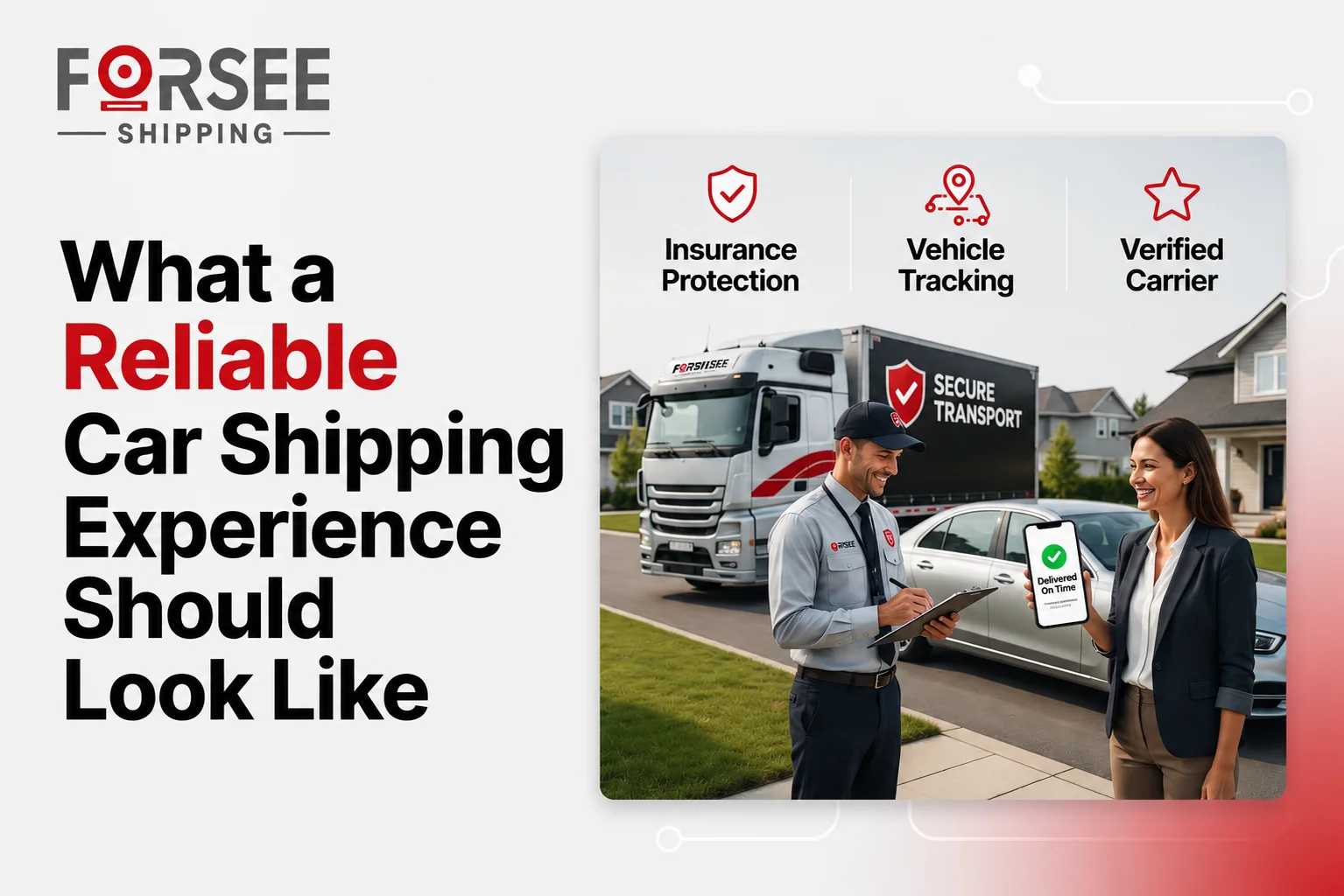 What a Reliable Car Shipping Experience Should Look Like