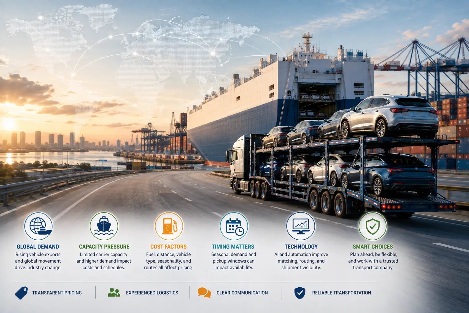 Why Car Shipping Could Change in 2026: Capacity, Costs & Global Vehicle Demand